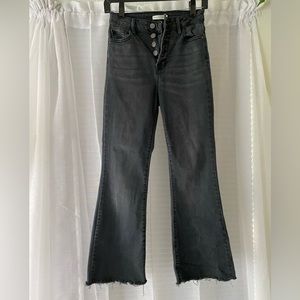 Black Wide Leg Jeans by EARTHBOUND, Size 26